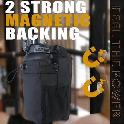 Mochila magnética que organiza tus entrenamientos.